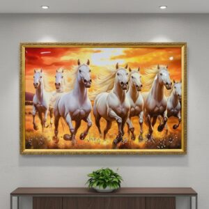 Horse Wall Art for Vastu – Bring Success & Positive Energy.